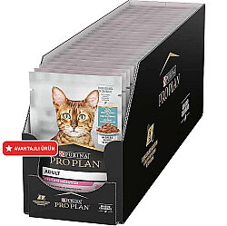 Pro Plan Pouch Delicate Sos İçinde Okyanus Balıklı Kedi Yaş Maması 85 Gr x 26 Adet - Pro Plan