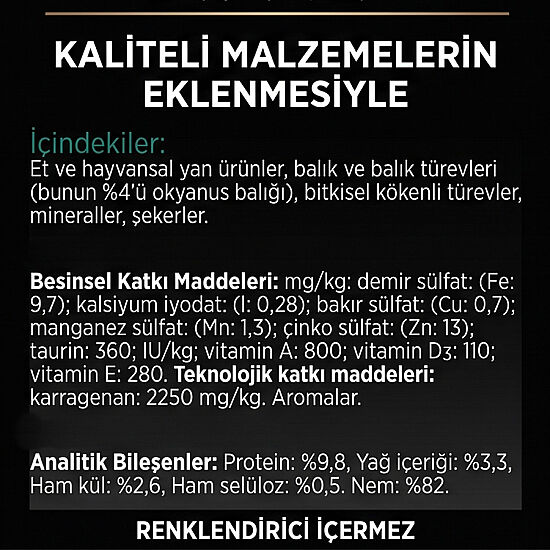 Pro Plan Pouch Jöle İçinde Okyanus Balık Etli Kısırlaştırılmış Kedi Yaş Maması 85 Gr - 6
