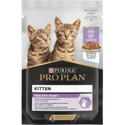 Pro Plan Pouch Kitten Sos İçinde Hindili Yavru Kedi Yaş Maması 85 Gr x 10 Adet - 3