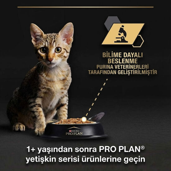 Pro Plan Pouch Kitten Sos İçinde Hindili Yavru Kedi Yaş Maması 85 Gr x 26 Adet - 5