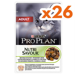 Pro Plan Pouch Lamb Kuzulu Yaş Kedi Maması 85 Gr ( 26 Adet x 85 Gr ) - Pro Plan