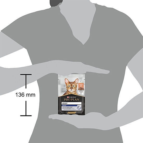 Pro Plan Pouch Sos İçinde Somonlu Indoor Kedi Yaş Maması 85 Gr - 3