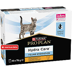 Pro Plan Pouch Tavuk Etli Feline Hydra Care Kedi Yaş Maması 75 Gr x 10 Adet - Pro Plan