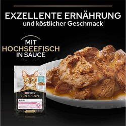 Pro Plan Pouch Delicate Sos İçinde Okyanus Balıklı Kedi Yaş Maması 85 Gr - 4