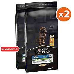 Pro Plan Puppy Large Tavuk Büyük Irk Yavru Köpek Maması 12 Kg x 2 Adet - Pro Plan