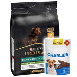 Pro Plan - Pro Plan Puppy Tavuk Etli Küçük Irk Yavru Köpek Maması 3 Kg + Gimdog 70 Gr Köpek Ödülü