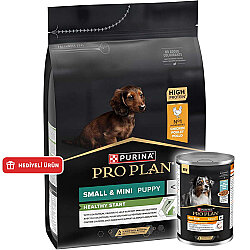 Pro Plan Puppy Tavuk Etli Küçük Irk Yavru Köpek Maması 3 Kg + Pro Plan Konserve 400 Gr - Pro Plan