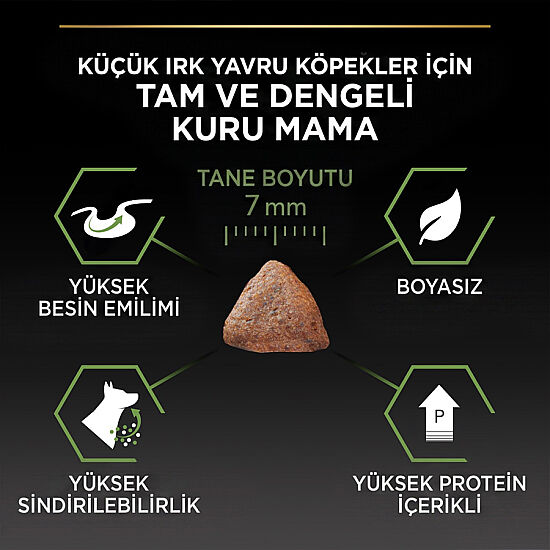 Pro Plan Puppy Tavuk Etli Küçük Irk Yavru Köpek Maması 3 Kg + Pro Plan Konserve 400 Gr - 7