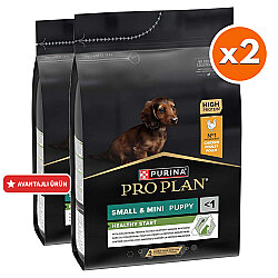 Pro Plan Puppy Tavuk Etli Küçük Irk Yavru Köpek Maması 3 Kg x 2 Adet - Pro Plan