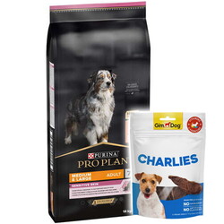 Pro Plan - Pro Plan Senior Medium Large Somonlu Yaşlı Köpek Maması 14 Kg + Gimdog 70 Gr Köpek Ödülü
