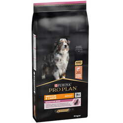 Pro Plan - Pro Plan Senior Medium Large Somonlu Yaşlı Köpek Maması 14 Kg 