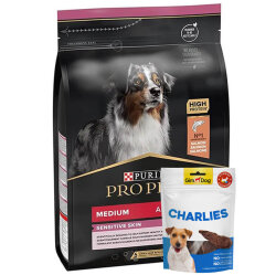 Pro Plan Sensitive Somon Hassas Köpek Maması 3 Kg + Gimdog 70 Gr Köpek Ödülü - Pro Plan
