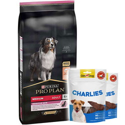 Pro Plan - Pro Plan Sensitive Somonlu Hassas Köpek Maması 10 Kg + 2 Adet Gimdog 70 Gr Köpek Ödülü