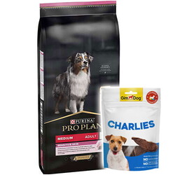 Pro Plan - Pro Plan Sensitive Somonlu Hassas Köpek Maması 10 Kg + Gimdog 70 Gr Köpek Ödülü