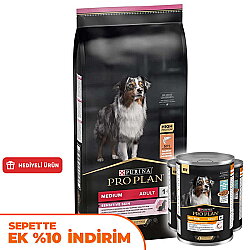 Pro Plan Sensitive Somonlu Hassas Köpek Maması 14 Kg + 3 Adet Pro Plan Konserve 400 Gr - Pro Plan