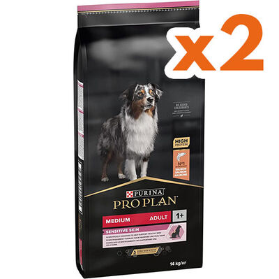 Pro Plan Sensitive Somonlu Hassas Köpek Maması 14 Kg x 2 Adet