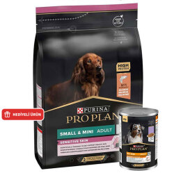 Pro Plan Somonlu Küçük Irk Köpek Maması 3 Kg + Köpek Konservesi 400 Gr - Pro Plan