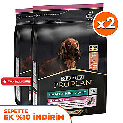 Pro Plan Somonlu Küçük Irk Köpek Maması 3 Kg x 2 Adet - Pro Plan