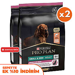 Pro Plan Somonlu Küçük Irk Köpek Maması 7 Kg x 2 Adet - Pro Plan