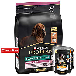 Pro Plan Somonlu Küçük Irk Köpek Maması 7 Kg + 2 Adet Pro Plan Konserve 400 Gr - Pro Plan