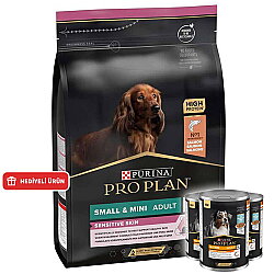 Pro Plan Somonlu Küçük Irk Köpek Maması 7 Kg + 3 Adet Pro Plan Konserve 400 Gr - 1