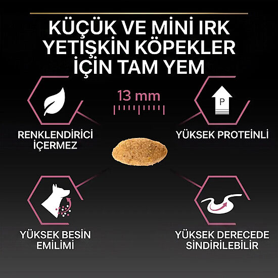 Pro Plan Somonlu Küçük Irk Köpek Maması 7 Kg + 2 Adet Pro Plan Konserve 400 Gr - 7
