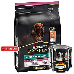 Pro Plan Somonlu Küçük Irk Köpek Maması 7 Kg + 3 Adet Pro Plan Konserve 400 Gr - Pro Plan