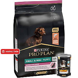Pro Plan Somonlu Küçük Irk Yavru Köpek Maması 3 Kg + Pro Plan Konserve 400 Gr - Pro Plan