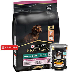 Pro Plan Somonlu Küçük Irk Yavru Köpek Maması 3 Kg + Pro Plan Konserve 400 Gr - Pro Plan