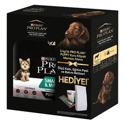 Pro Plan - Pro Plan BOX Somonlu Küçük Irk Yavru Köpek Maması 3 Kg + Eğitim Pedi
