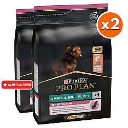 Pro Plan Somonlu Küçük Irk Yavru Köpek Maması 3 Kg x 2 Adet - Pro Plan