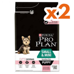 Pro Plan - Pro Plan Somonlu Küçük Irk Yavru Köpek Maması 3 Kg x 2 Adet