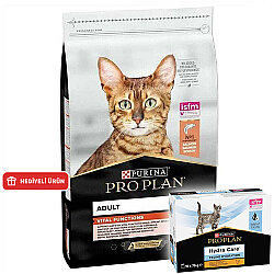 Pro Plan Somonlu Kedi Maması 10 Kg + Hydra Care Yaş Mama - Pro Plan