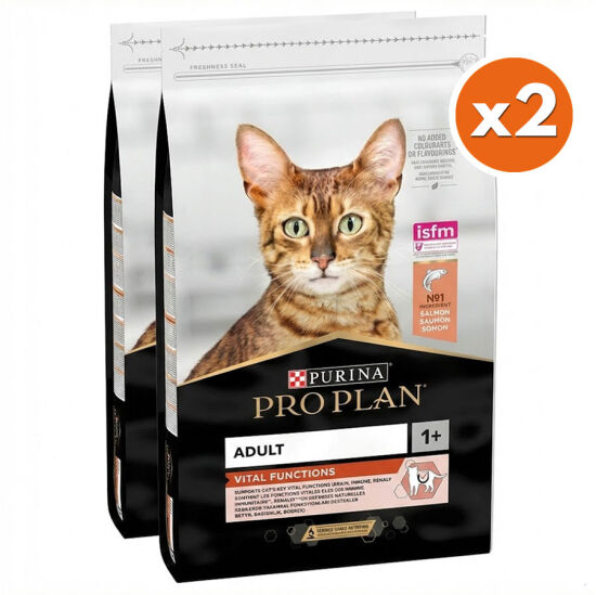 Pro Plan Somonlu Kedi Maması 10 Kg x 2 Adet - 2
