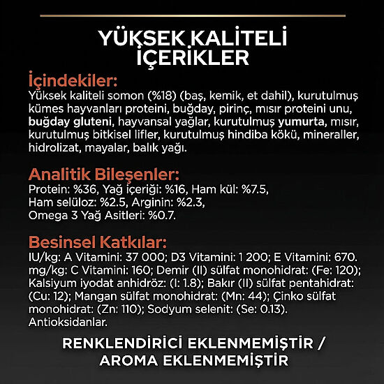 Pro Plan Somonlu Kedi Maması 10 Kg x 2 Adet + 35 Adet Pro Plan Hairball Pouch - 6