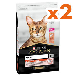 Pro Plan - Pro Plan Somonlu Yetişkin Kedi Maması 10 Kg x 2 Adet