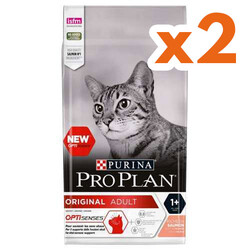 Pro Plan - Pro Plan Somonlu Yetişkin Kedi Maması 1,5 Kg x 2 Adet