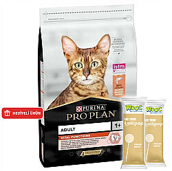 Pro Plan Somonlu Kedi Maması 3 Kg + 2 Adet Wooc Lolipop Ödül - Pro Plan