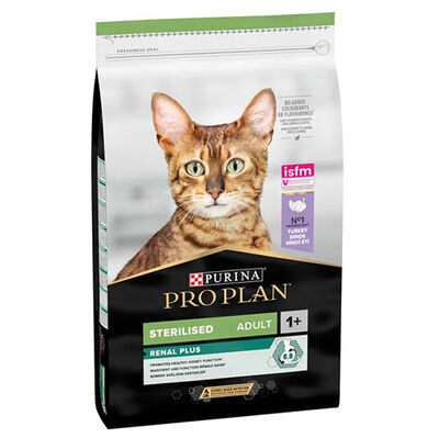 Pro Plan Kısırlaştırılmış Hindi Etli Kedi Maması 10 Kg + Biopet 25 ml Malt