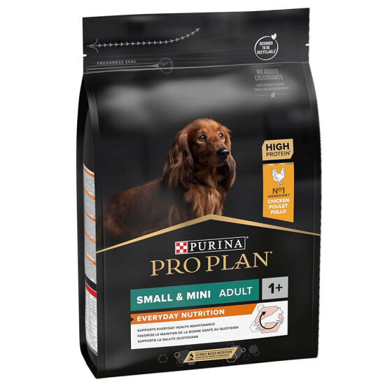 Pro Plan Tavuk Etli Küçük Irk Köpek Maması 3 Kg + Gimdog 70 Gr Köpek Ödülü - 2