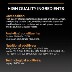 Pro Plan Tavuk Etli Küçük Irk Köpek Maması 3 Kg + Gimdog 70 Gr Köpek Ödülü - 7