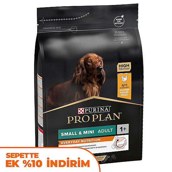Pro Plan Tavuk Etli Küçük Irk Köpek Maması 3 Kg + Pro Plan Konserve 400 Gr - 2