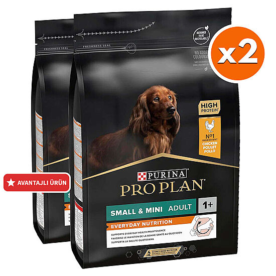Pro Plan Tavuk Etli Küçük Irk Köpek Maması 3 Kg x 2 Adet - 1