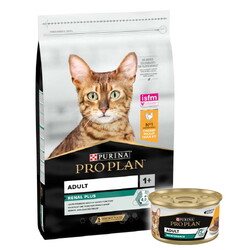 Pro Plan - Pro Plan Tavuk Etli Yetişkin Kedi Maması 1,5 Kg + Pro Plan 85 Gr Yaş Mama