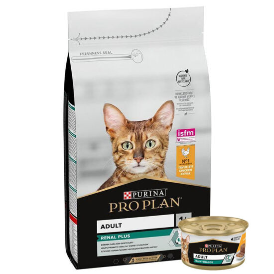 Pro Plan Tavuk Etli Kedi Maması 1,5 Kg + Pro Plan 85 Gr Yaş Mama - 1