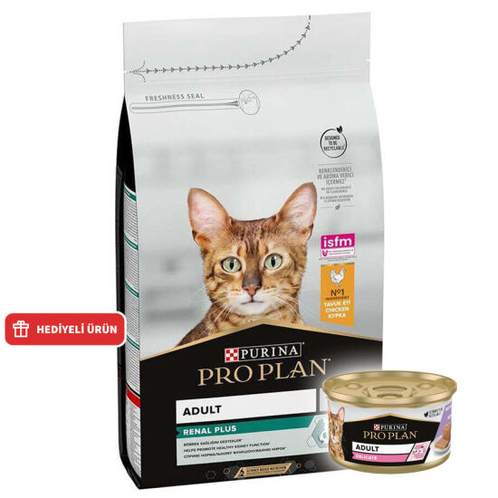 Pro Plan Tavuk Etli Kedi Maması 1,5 Kg + Pro Plan Konserve 85 Gr