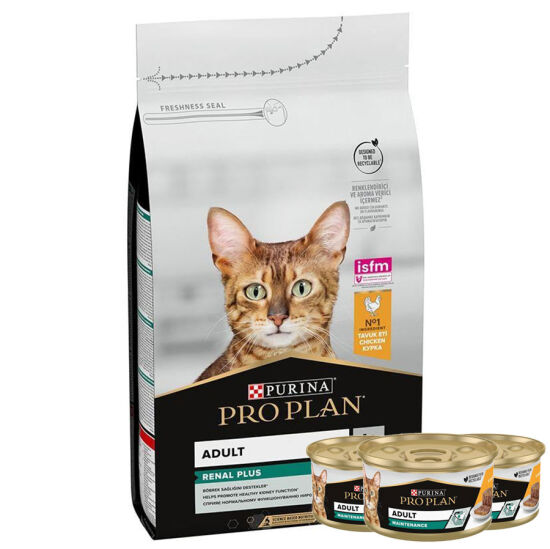 Pro Plan Tavuk Etli Kedi Maması 3 Kg + 3 Adet Pro Plan 85 Gr Yaş Mama - 1