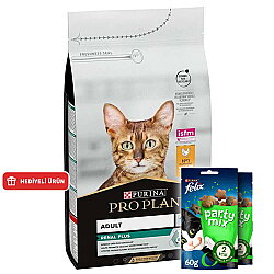 Pro Plan Tavuk Etli Kedi Maması 3 Kg + 2 Adet Felix Party Mix Ödül - Pro Plan