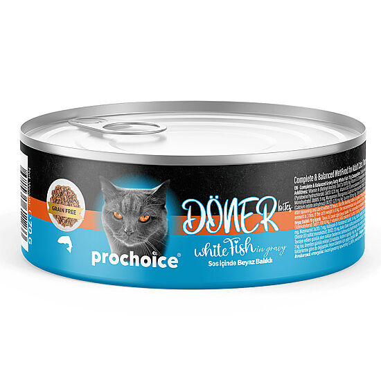 ProChoice DÖNER Bites Adult Sos İçerisinde Balıklı Kedi Yaş Maması 70 Gr - 2
