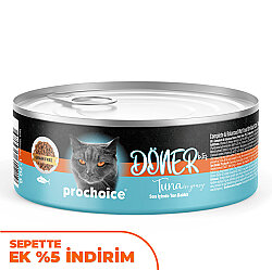 ProChoice DÖNER Bites Adult Sos İçerisinde Ton Balıklı Kedi Yaş Maması 70 Gr - Pro Choice